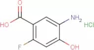 5-Amino-2-fluoro-4-hydroxybenzoic acid hydrochloride