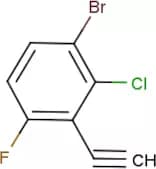 3-Bromo-2-chloro-6-fluorophenylacetylene