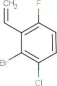 2-Bromo-3-chloro-6-fluorostyrene