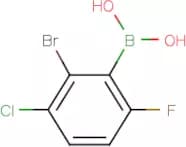 2-Bromo-3-chloro-6-fluorobenzeneboronic acid
