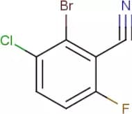 2-Bromo-3-chloro-6-fluorobenzonitrile
