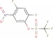 2,4-Difluoro-5-nitrophenyl trifluoromethanesulphonate
