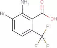 2-Amino-3-bromo-6-(trifluoromethyl)benzoic acid