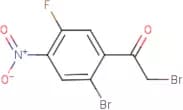 2-Bromo-5-fluoro-4-nitrophenacyl bromide