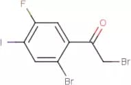 2-Bromo-5-fluoro-4-iodophenacyl bromide