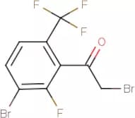 3-Bromo-2-fluoro-6-(trifluoromethyl)phenacyl bromide