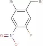 2-Bromo-5-fluoro-4-nitrobenzyl bromide