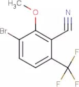 3-Bromo-2-methoxy-6-(trifluoromethyl)benzonitrile