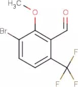 3-Bromo-2-methoxy-6-(trifluoromethyl)benzaldehyde