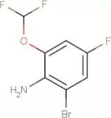 2-Bromo-6-(difluoromethoxy)-4-fluoroaniline