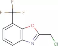 2-(Chloromethyl)-7-(trifluoromethyl)-1,3-benzoxazole
