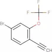 4-Bromo-2-(trifluoromethoxy)phenylacetylene
