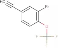 2-Bromo-4-ethynyl-1-(trifluoromethoxy)benzene