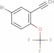 4-Bromo-2-ethynyl-1-(trifluoromethoxy)benzene