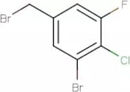 3-bromo-4-chloro-5-fluorobenzyl bromide