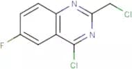 4-chloro-2-(chloromethyl)-6-fluoroquinazoline