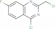 4-chloro-2-(chloromethyl)-7-fluoroquinazoline