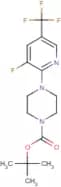 3-Fluoro-2-(4-BOC-piperazin-1-yl)-5-(trifluoromethyl)pyridine