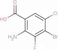 2-Amino-4-bromo-5-chloro-3-fluorobenzoic acid