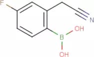 2-(Cyanomethyl)-4-fluorobenzeneboronic acid