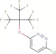 3-Chloro-6-[2,2,2-trifluoro-1,1-bis(trifluoromethyl)ethoxy]pyridazine