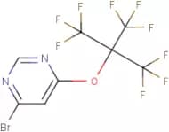4-Bromo-6-[2,2,2-trifluoro-1,1-bis(trifluoromethyl)ethoxy]pyrimidine