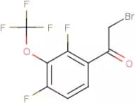 2,4-Difluoro-3-(trifluoromethoxy)phenacyl bromide