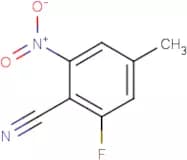 2-Fluoro-4-methyl-6-nitrobenzonitrile