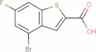 4-Bromo-6-fluorobenzo[b]thiophene-2-carboxylic acid