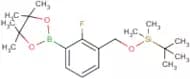 tert-Butyl((2-fluoro-3-(4,4,5,5-tetramethyl-1,3,2-dioxaborolan-2-yl)benzyl)oxy)dimethylsilane