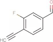 4-Ethynyl-3-fluorobenzaldehyde
