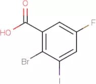 2-Bromo-5-fluoro-3-iodobenzoic acid