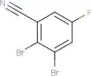2,3-Dibromo-5-fluorobenzonitrile