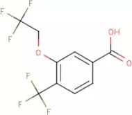 3-(2,2,2-Trifluoroethoxy)-4-(trifluoromethyl)benzoic acid