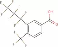 3-(Perfluoropropyl)-4-(trifluoromethyl)benzoic acid