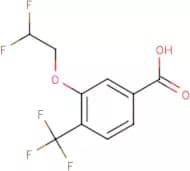 3-(2,2-Difluoroethoxy)-4-(trifluoromethyl)benzoic acid