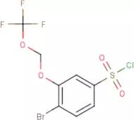4-Bromo-3-(trifluoromethoxy)methoxybenzenesulphonyl chloride
