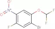 4-Bromo-5-(difluoromethoxy)-2-fluoronitrobenzene