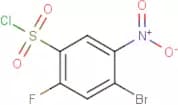 4-Bromo-2-fluoro-5-nitrobenzenesulfonyl chloride