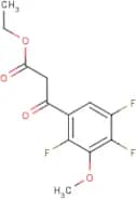 Ethyl 3-oxo-3-(2,4,5-trifluoro-3-methoxyphenyl)propanoate