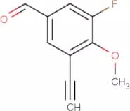 3-Ethynyl-5-fluoro-4-methoxybenzaldehyde