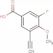 3-Ethynyl-5-fluoro-4-methoxybenzoic acid