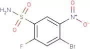 4-Bromo-2-fluoro-5-nitrobenzenesulfonamide