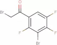 3-Bromo-2,4,5-trifluorophenacyl bromide