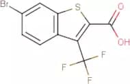 6-Bromo-3-(trifluoromethyl)benzo[b]thiophene-2-carboxylic acid