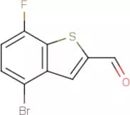 4-Bromo-7-fluorobenzo[b]thiophene-2-carboxaldehyde