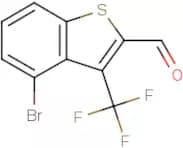 4-Bromo-3-(trifluoromethyl)benzo[b]thiophene-2-carboxaldehyde