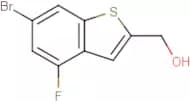 6-Bromo-4-fluoro-2-(hydroxymethyl)benzo[b]thiophene
