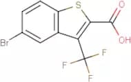5-Bromo-3-(trifluoromethyl)benzo[b]thiophene-2-carboxylic acid
