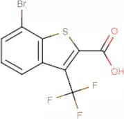 7-Bromo-3-(trifluoromethyl)benzo[b]thiophene-2-carboxylic acid
